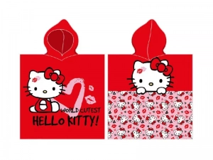 Carbotex dětské pončo Hello Kitty Nejroztomilejší na Světě  50x115 cm 