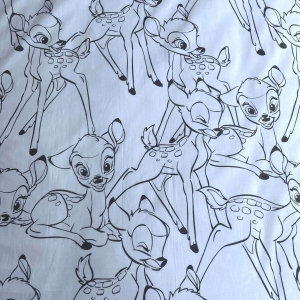 Jerry fabrics Disney povlečení do postýlky Bambi stripe baby 100x135 + 40x60 cm 