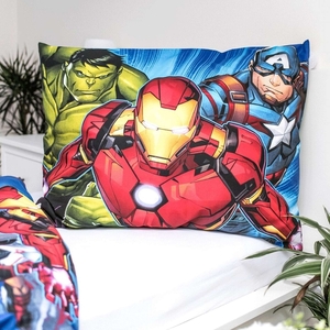 Jerry Fabrics povlečení bavlna Avengers Brands 02 140x200+70x90 cm  