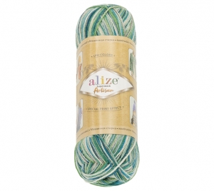 Bellatex Příze ARTISAN 100g / 420 m Zelená