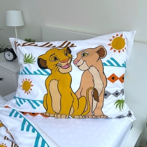 Jerry Fabrics povlečení bavlna Lion King Afrika 140x200+70x90 cm 