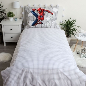 Jerry Fabrics povlečení bavlna Spiderman 02 svítící efekt 140x200+70x90 cm