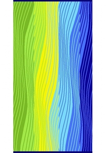 Plážová osuška Statico blue 90x160 cm