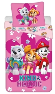 Jerry Fabrics povlečení bavlna Paw Patrol 475 Heroic 140x200+70x90 cm  